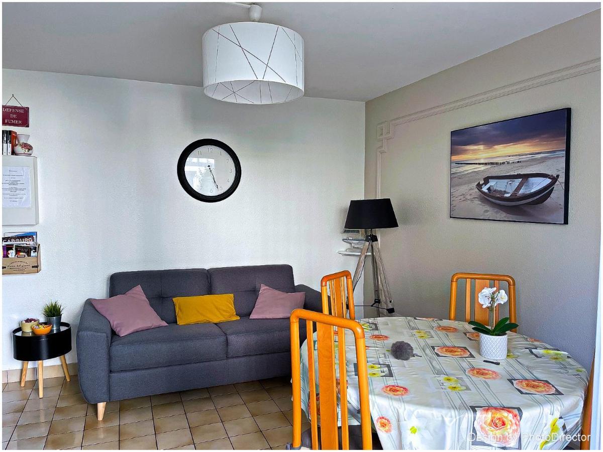Cabourg, Appartement Plain Pied Avec Terrasse Acces Direct A La Plage Eksteriør bilde